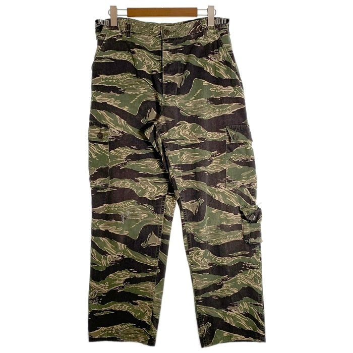 80-90’s TIGER STRIPE PRODUCTS タイガーストライプ コンバットトラウザー カーゴパンツ カモフラージュ ミリタリー USA製 Size M 福生店