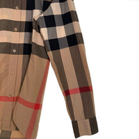 BURBERRY バーバリー 長袖 チェックシャツ ベージュ 8010213 Size M 福生店
