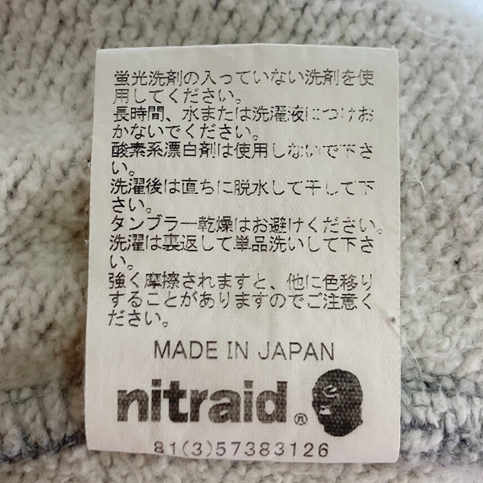 NITRAID ナイトレイド Real Weed Dope Forest BABYLON CITY リアルウィード プルオーバーパーカー グレー sizeL 瑞穂店
