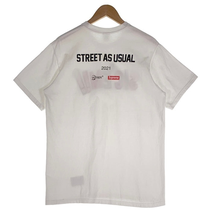 SUPREME シュプリーム WTAPS ダブルタップス 21AW Sic'em! Tee 半袖 Tシャツ ホワイト Size M 福生店