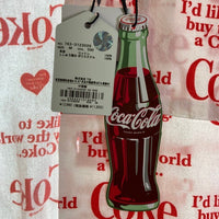 AVIREX アヴィレックス 783-3123029 COKE ICON SHIRTS コカコーラ 半袖シャツ レッド×ホワイト sizeM 瑞穂店