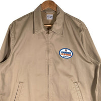 STANDARD CALIFORNIA スタンダードカリフォルニア 22SS SD Oval Logo Patch Work Jacket オーバルロゴパッチ ワークジャケット ベージュ チノツイル Size L 福生店