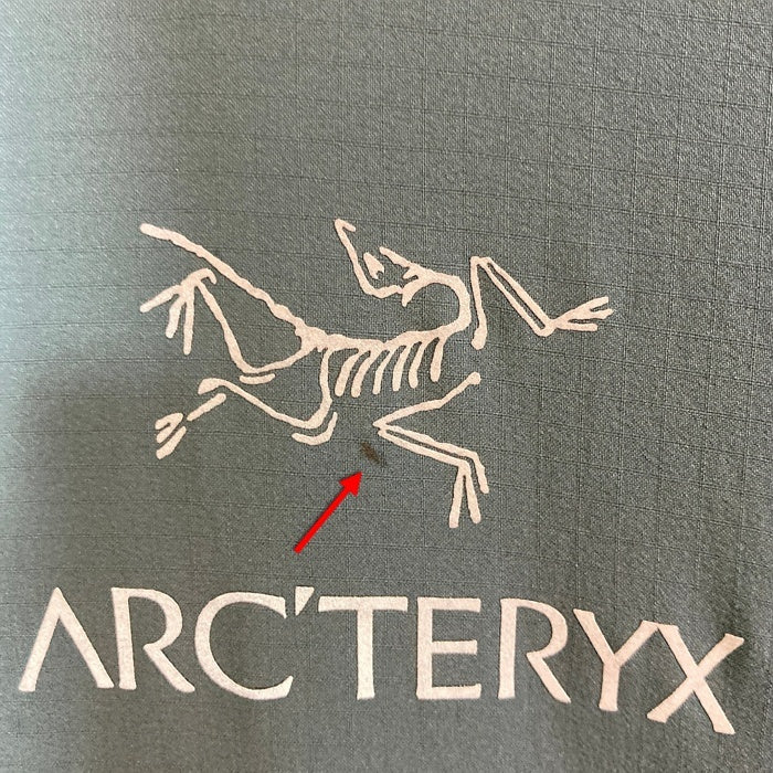 ARC'TERYX アークテリクス 14648-120820-06/19 Atom AR アトム AR フーディ ネイビー sizeS ※シミ、右正面下にお直しあり 瑞穂店