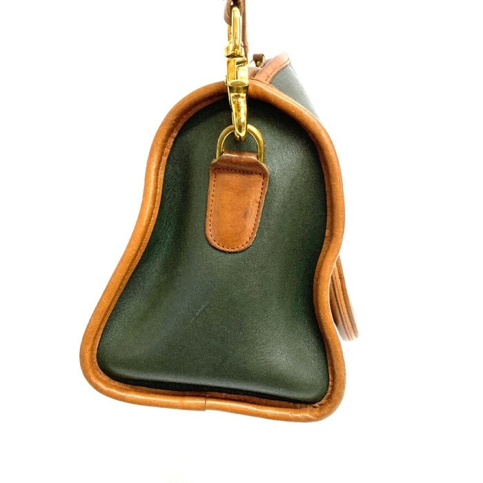 OLD COACH オールドコーチ USA製 ミニボストンバッグ 2WAY ダークグリーン 瑞穂店