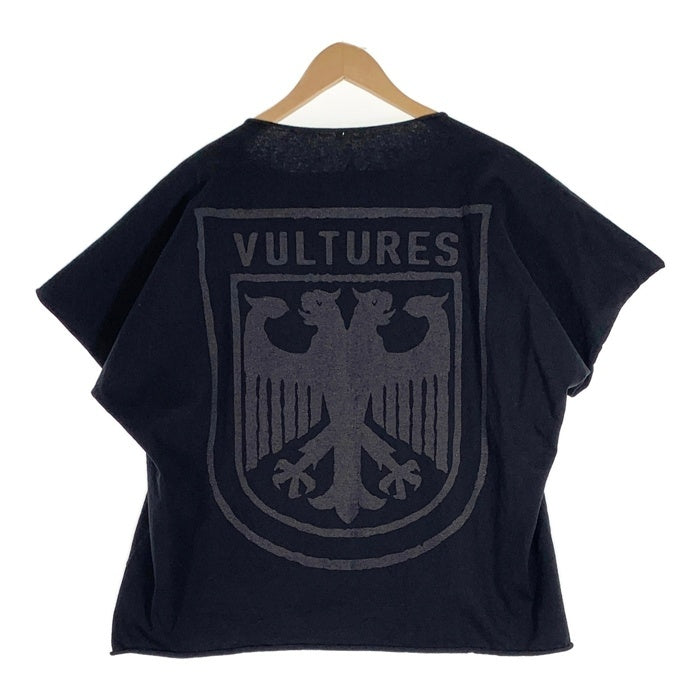 YEEZY イージー Vultures プリント カットオフ Tシャツ ブラック カニエウエスト Size 1 福生店