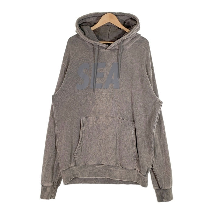 WIND AND SEA ウィンダンシー SULFER HOODIE サルファーフーディー プルオーバースウェットパーカー グレー WDS-O-SIG-24-Q1-CS-01 Size XL 福生店