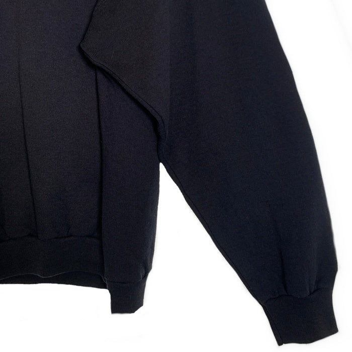 80's STUSSY ステューシー WORLD TRIBE Skull Crest スカルフラワープリント クルーネックスウェットトレーナー ブラック USA製 黒タグ Size L 福生店