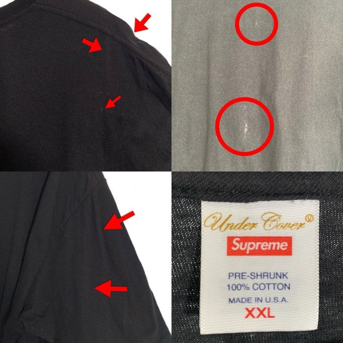 SUPREME シュプリーム 23SS UNDERCOVER アンダーカバー Face Tee フェイス プリントTシャツ ブラック Size XXL 福生店