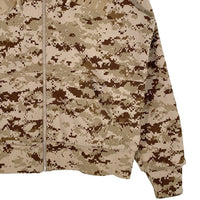 SUPREME シュプリーム 17AW Arc Logo Thermal Zip Up Sweatshirt アーチロゴ サーマルジップアップ スウェットパーカー Tan Digi Camo タン デジカモ Size M 福生店