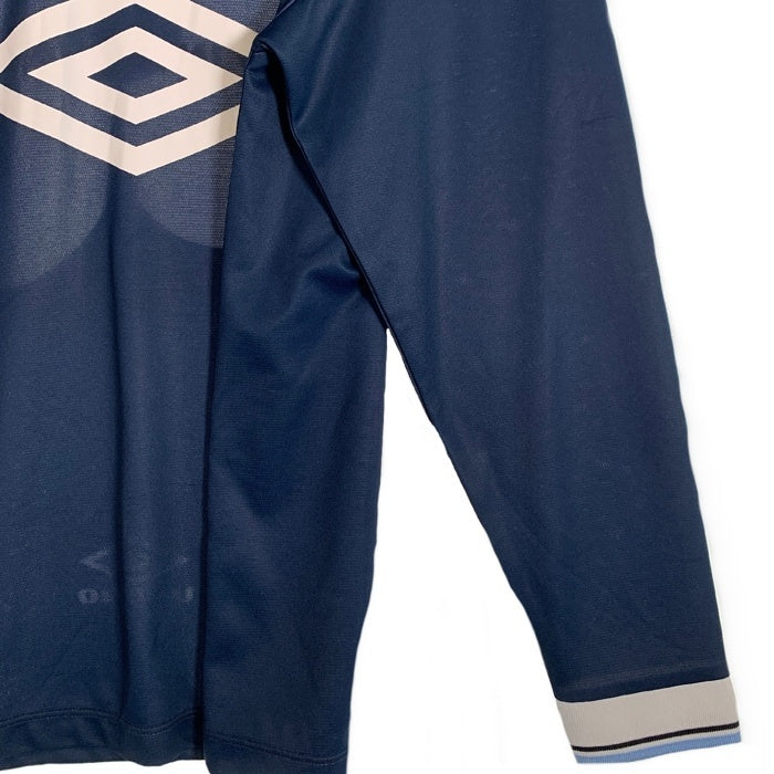 UMBRO アンブロ NICK GEAR ニックギア LHP ゲームシャツ 長袖 ネイビー ホワイト 784-4230267 Size S 福生店