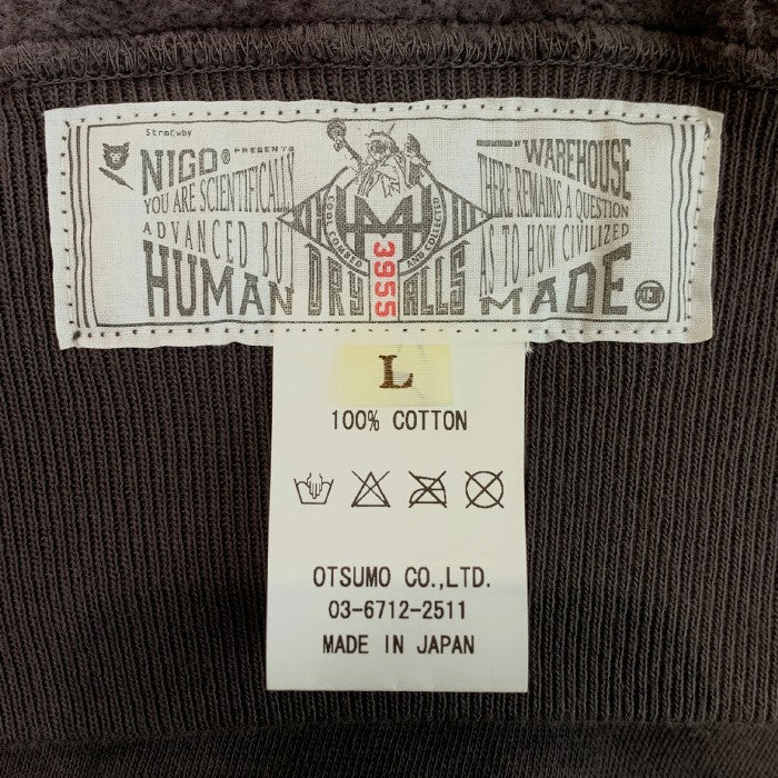 HUMAN MADE ヒューマンメイド Heart Sweat Hoodie ハート スウェットパーカー チャコール Size L 福生店