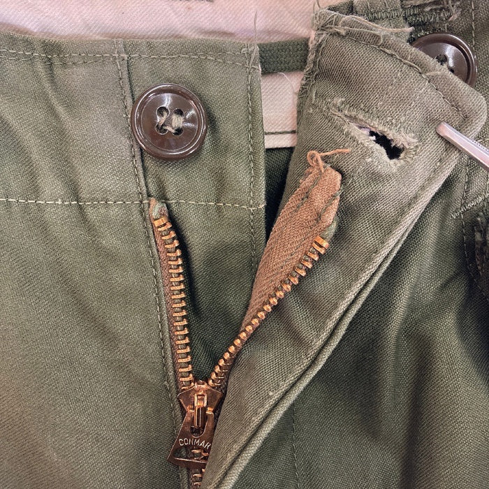 US ARMY アメリカ軍 M1951 M-51 フィールドパンツ 53年製 カーキ sizeS-R 瑞穂店