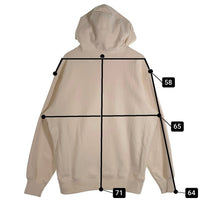 SUPREME シュプリーム 21AW Pearl Logo Hooded Sweatshirt パールロゴ プルオーバー フーディー パーカー ナチュラル Size L 福生店