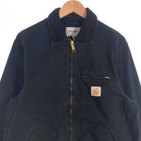 Carhartt WIP カーハートワークインプログレス DETROIT JACKET デトロイトジャケット ダック地 裏地なし ブラック 2 I034819.00E Size M 福生店