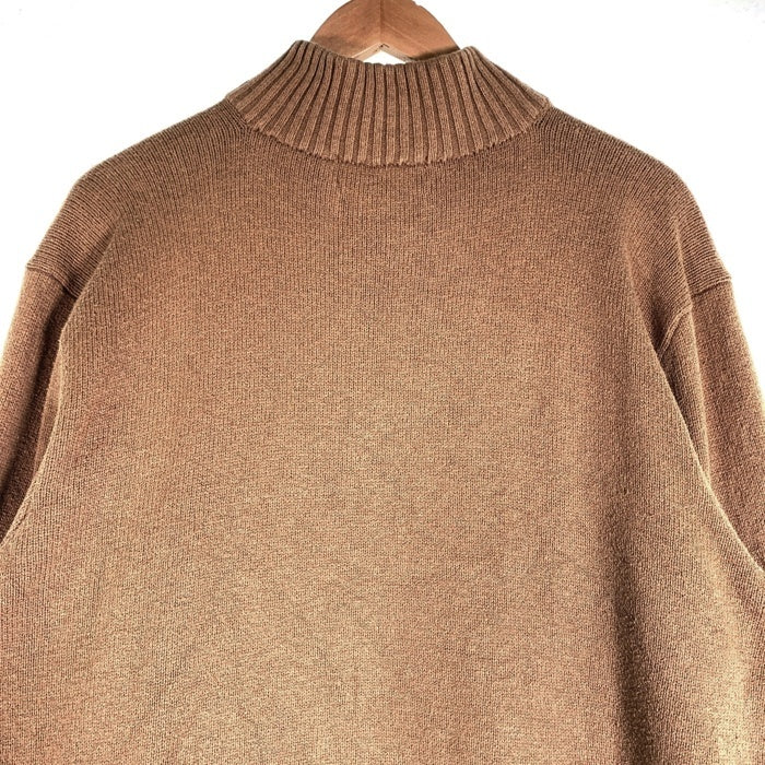 Polo by Ralph Lauren ポロラルフローレン ハーフジップ コットン プルオーバーニットセーター ベージュ Size XXL 福生店