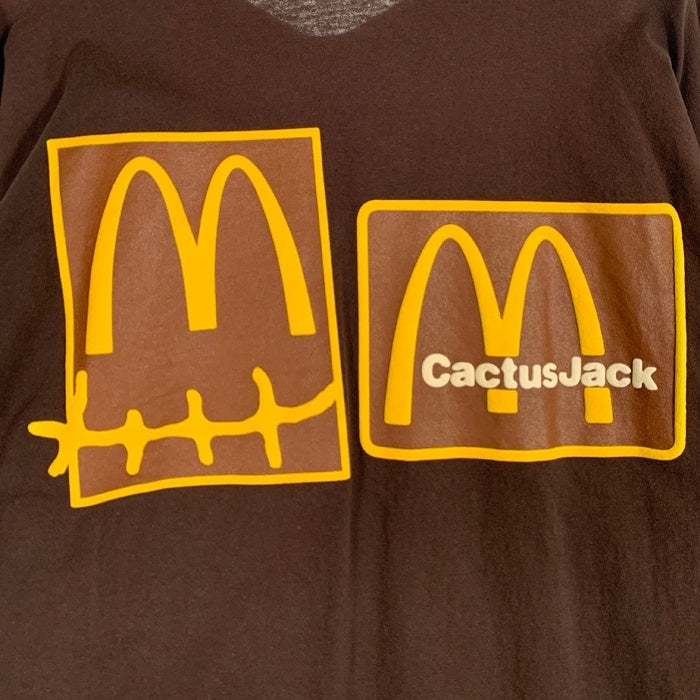 Cactus Jack カクタスジャック 20AW McDonald's マクドナルド Souvenir L/S Tee スーベニアロングスリーブTシャツ ブラウン Size XL 福生店