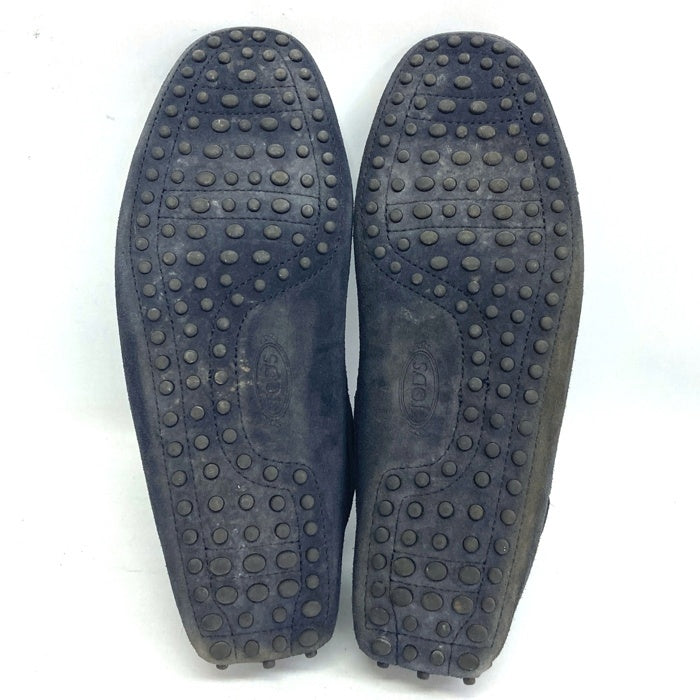 TOD’S トッズ スウェード ドライビングシューズ ネイビー size8.5 瑞穂店