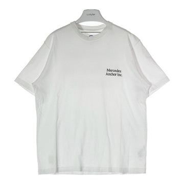 MERCEDES ANCHOR INC. メルセデス アンカーインク 刺繡 Ｔシャツ ホワイト sizeL 瑞穂店