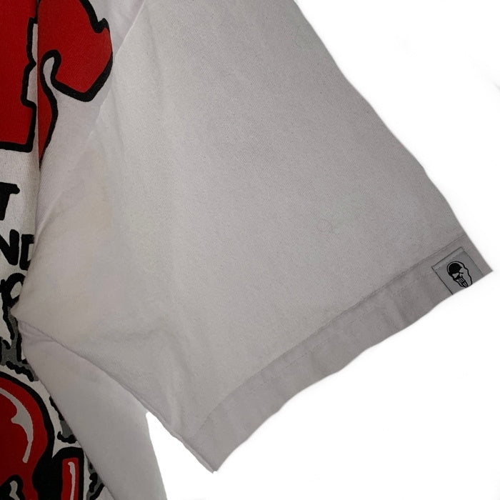 Warren Lotas ウォーレンロータス WARREN`S スカル プリントTシャツ ホワイト Size M 福生店