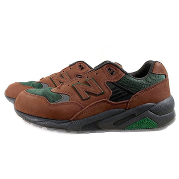 new balance ニューバランス MT580RTB BEEF＆BROCCOLI ヌバック メッシュ ローカットスニーカー ブラウン Size 27cm 福生店