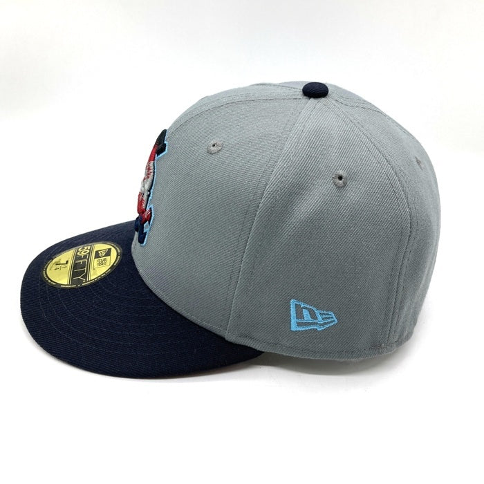 NEW ERA ニューエラ 59FIFTY WHITE SOX 2トーン ベースボールキャップ グレー×ネイビー size7 1/4(57.7cm) 瑞穂店