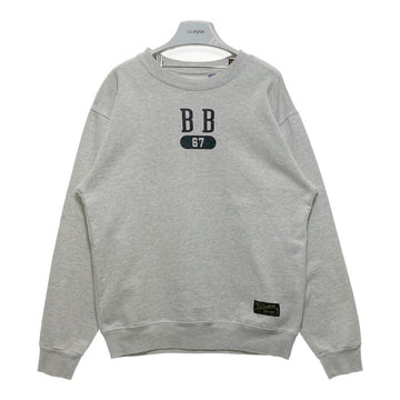 SOUTHERN MFG CO BLUEBLUE サウザンマニュファクチャリングカンパニー・ブルーブルー カレッジプリント スウェットトレーナー グレー sizeM 瑞穂店