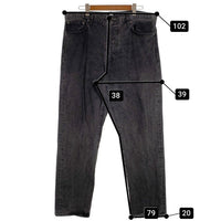 STUSSY ステューシー BIG OL' JEANS デニムパンツ ブラック USA製 Size 36 福生店