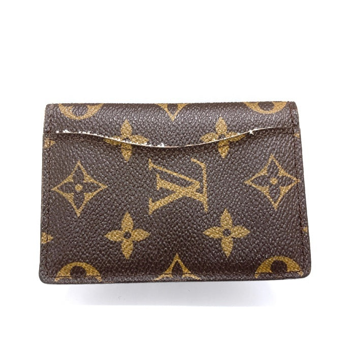 LOUIS VUITTON ルイヴィトン M61732 モノグラム オーガナイザー ドゥ ポッシュ カードケース ブラウン 瑞穂店