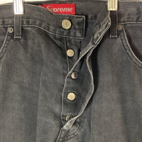 SUPREME シュプリーム  Washed Black Slim Jean ウォッシュドブラックスリムジーンズ ブラック sizeW36 瑞穂店