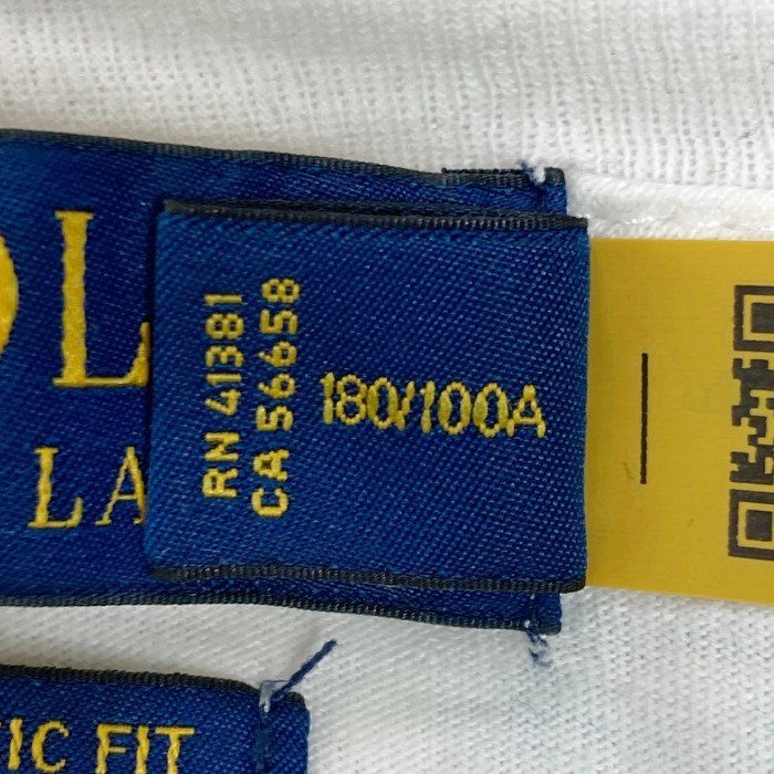 POLO RALPH LAUREN ポロ ラルフローレン ポロベア ペイント Tシャツ ホワイトsizeL 瑞穂店