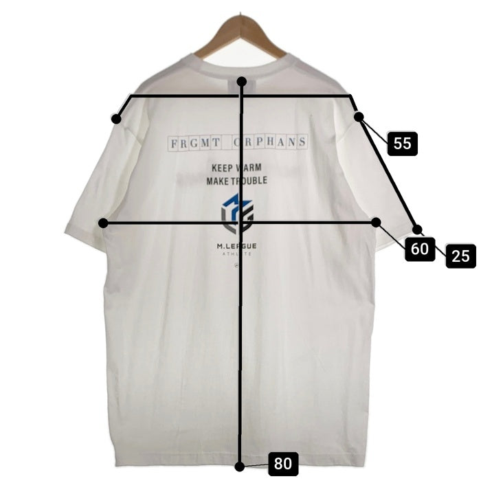 FRAGMENT フラグメント ORPHANS オーファンズ FRAGMENT ORPHANS 半袖 Tシャツ ホワイト Size XXL 福生店