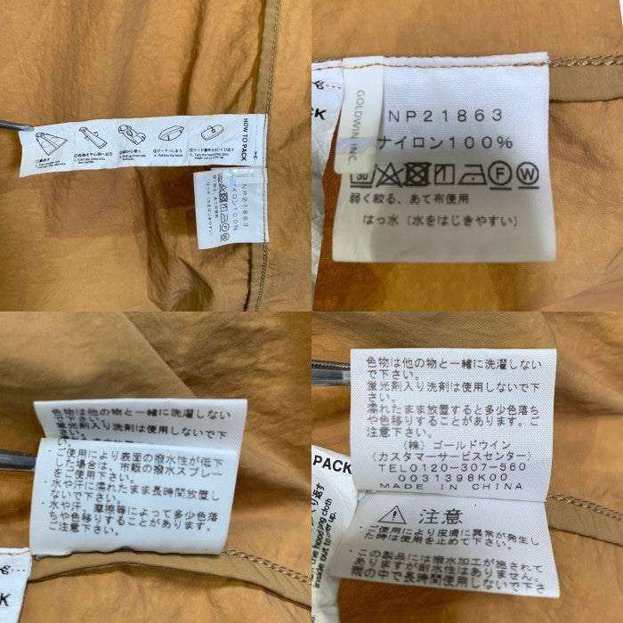 THE NORTH FACE ノースフェイス Rollpack Journeys Coat ロールパックジャーニーズコート ナイロン ブラウン NP21863 Size XL 福生店