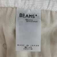 BEAMS PLUS ビームスプラス コーデュロイ 5ポケットパンツ ホワイト 日本製 38-21-0005-791 Size L 福生店