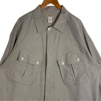 VAINL ARCHIVE ヴァイナルアーカイブ B.D.U-OX ジャングルファティーグ ジャケット オックスフォード グレー VAS22006 Size L 福生店