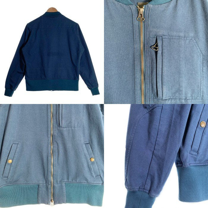 TMT ティーエムティー 16SS SWEAT DESIGN BLOUSON スウェットデザインブルゾン ジャケット ネイビー TJK-S1607 Size 不明 福生店