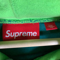 SUPREME シュプリーム 24SS Jacquard Stripe Hooded Sweatshirts ジャカードストライプ プルオーバースウェットパーカー フーディー ライトグリーン Size L 福生店