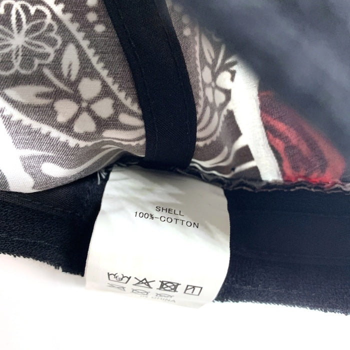 CHALLENGER チャレンジャー BROSH HOSOI BUCKET HAT コットン プリント バケットハット ブラック Size L (約60cm) 福生店