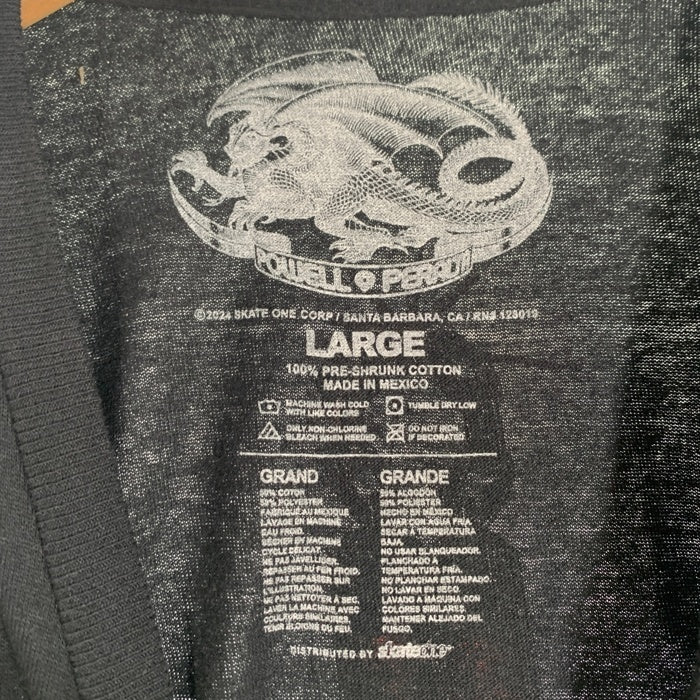 POWELL PERALTA パウエル ペラルタ Bruce Lee ブルースリー 半袖 Tシャツ ブラック Size L 福生店