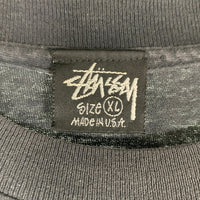 80's 90's STUSSY ステューシー WORLD TRIBE 半袖 Tシャツ ブラック USA製 Size XL 福生店