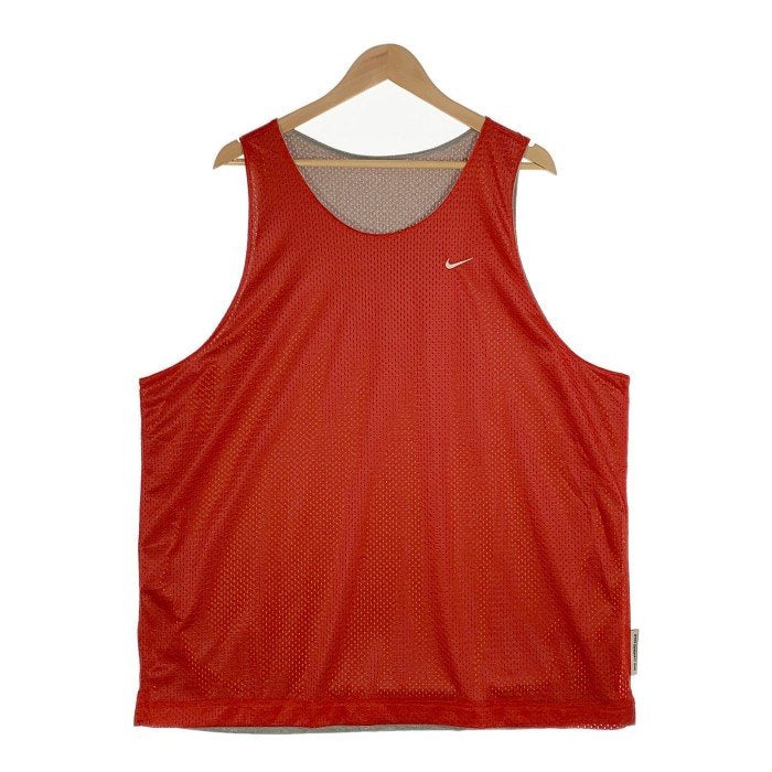 NIKE ナイキ リバーシブル タンクトップ ゲームシャツ グレー レッド メッシュ DQ5732-657 Size 3XL 福生店