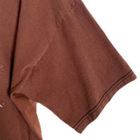 Maison Martin Margiela メゾンマルタンマルジェラ 13SS プリント ドッキングTシャツ ブラウン S30GC0410 Size F 福生店