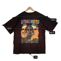 NISHIMOTO IS THE MOUTH ニシモトイズザマウス Rap S/S Tee ショートスリーブ ラップ Tシャツ プリント ブラック Size 2XL 福生店