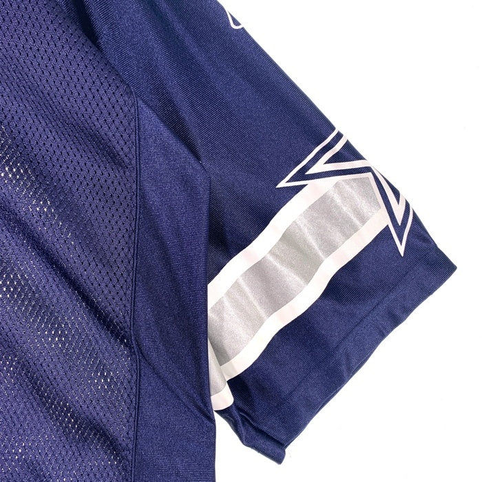 REEBOK リーボック NFL Dallas Cowboys ダラス カウボーイズ  TERRELL OWENS 半袖 フッドボール シャツ ジャージ ネイビー ホワイト 7009A07 Size 2XL 福生店