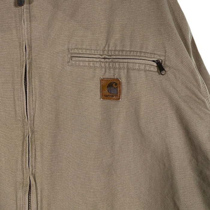 Carhartt カーハート ダック地 ジップアップジャケット ベージュ J189 GKH Size XL-R 福生店