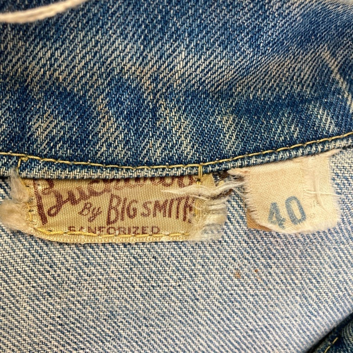 Buckaroo by BIG SMITH バッカルー バイ ビッグスミス 60's スナップボタン 4つポケット トラッカージャケット Gジャン ライトインディゴ size40 瑞穂店