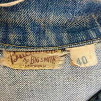 Buckaroo by BIG SMITH バッカルー バイ ビッグスミス 60's スナップボタン 4つポケット トラッカージャケット Gジャン ライトインディゴ size40 瑞穂店