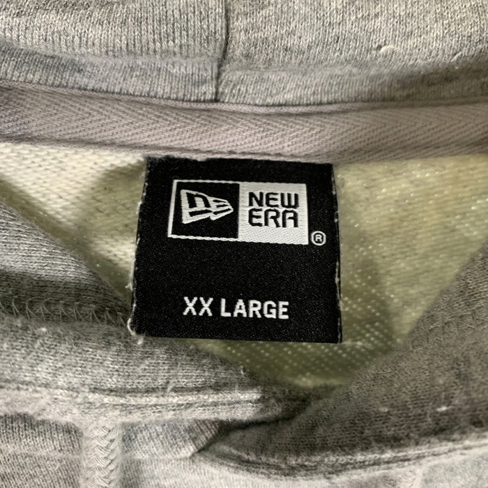 NEWERA ニューエラ Newyork Yankees ニューヨークヤンキース スウェット プルオーバーフーディー パーカー グレー Size XXL 福生店