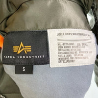 ALPHA INDUSTRIES アルファインダストリーズ 2000-476 MA-1 CORE SPEC オリーブ sizeS 瑞穂店