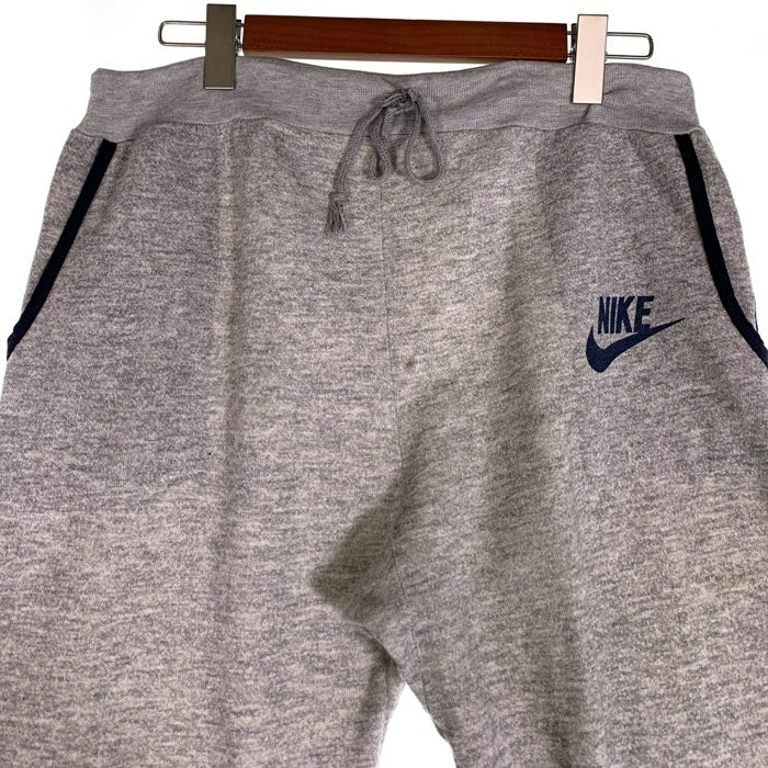 70-80's NIKE ナイキ サイドライン スウェットパンツ グレー USA製 やや薄手 Size XL 福生店