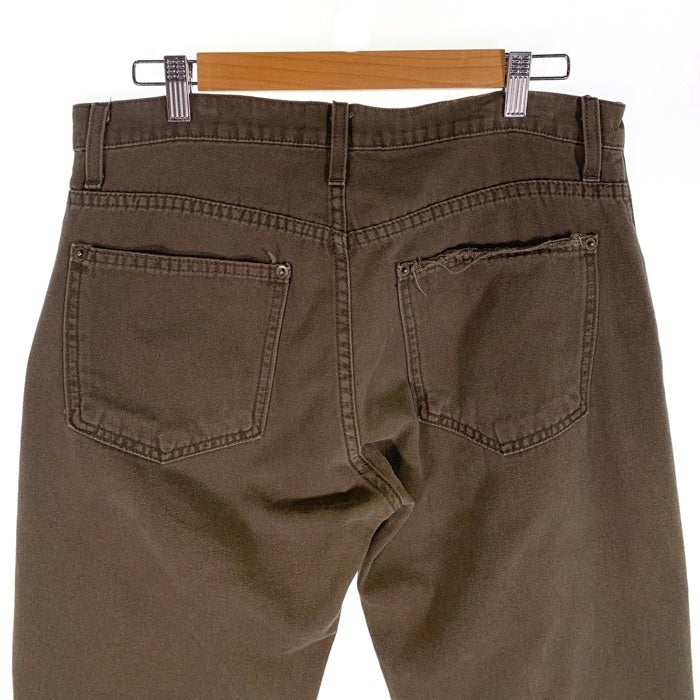 UNIFORM STUDIOS ユニフォームスタジオ ダメージ加工 ダブルニーペインターパンツ ブラウン Size 32 福生店